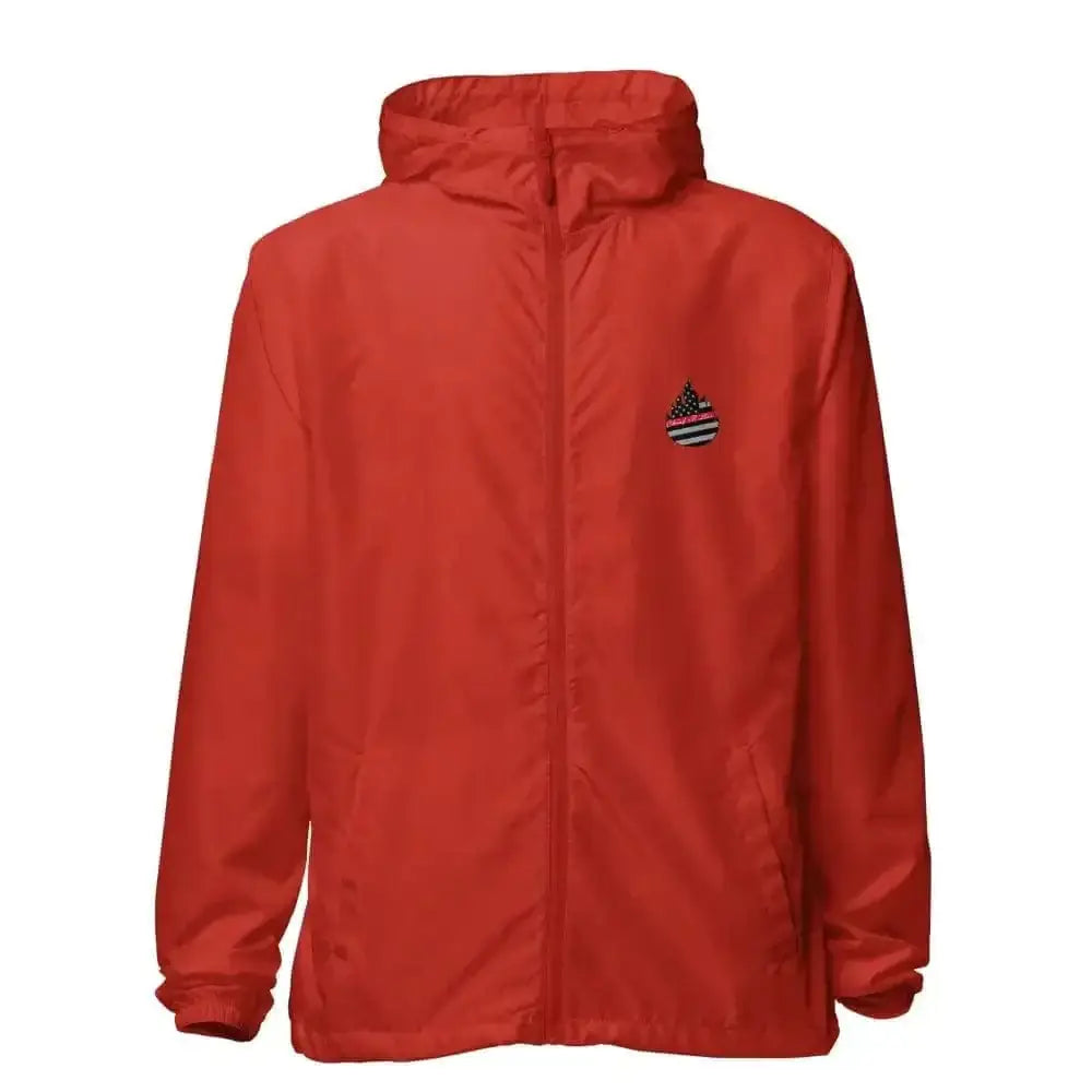 Unisex lightweight zip up windbreaker - Chief Miller Apparel