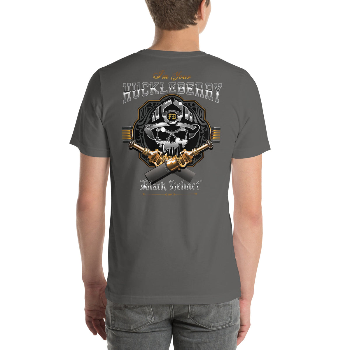 I'm Your Huckleberry Premium Tee - Summer Limited Edition in Asphalt