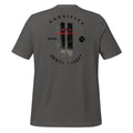 9/11 Never Forget 343 Twin Towers Premium Tee in Asphalt