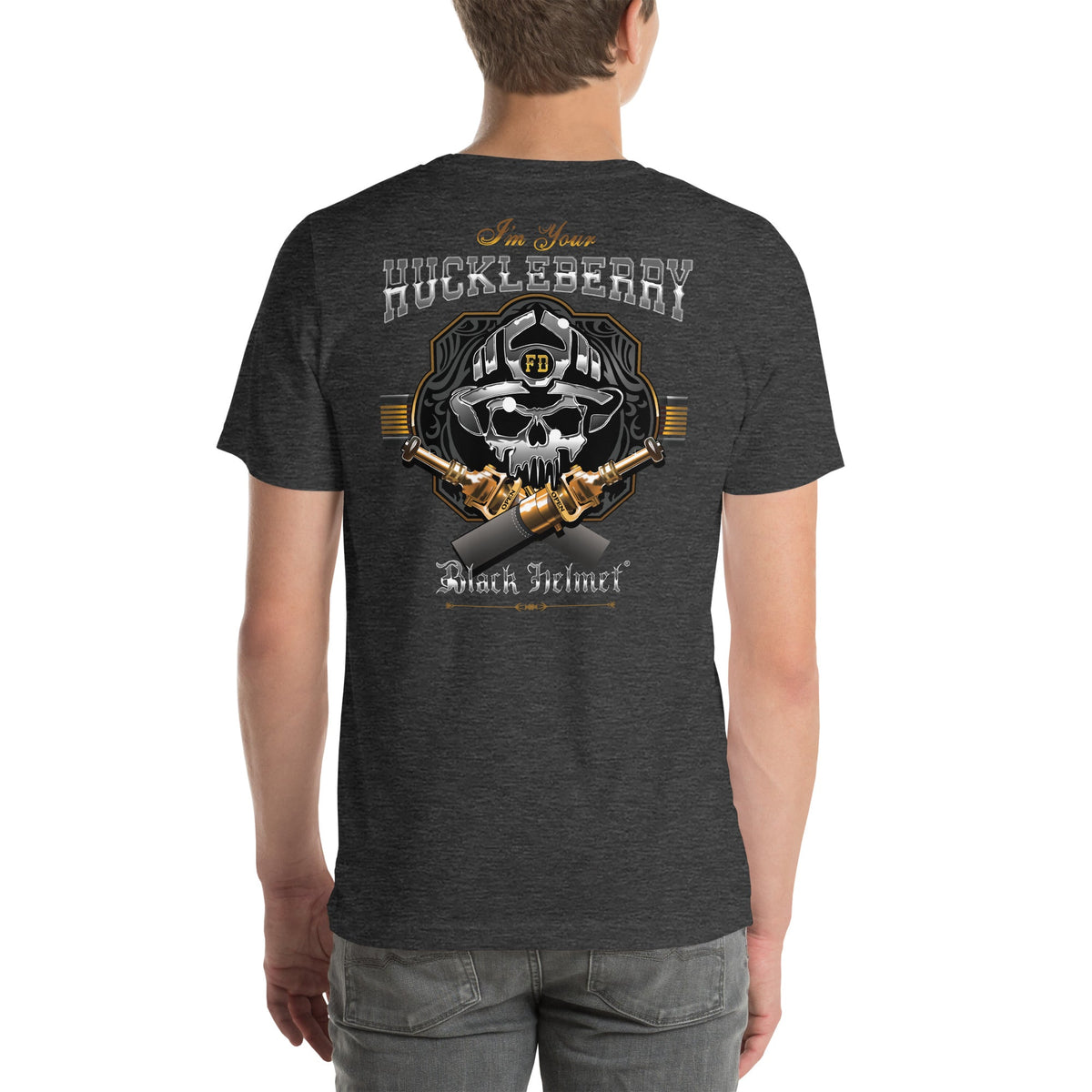 I'm Your Huckleberry Premium Tee - Summer Limited Edition in Dark Grey Heather
