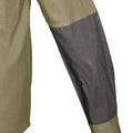 Khaki pants with dark gray knee panels for men’s Upland Shirt and shooting shirt styles