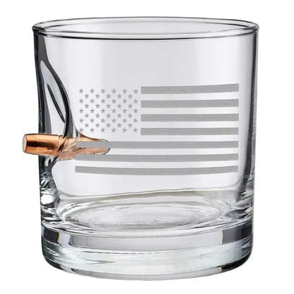 US Flag Rocks Glass - 11oz - Chief Miller Apparel