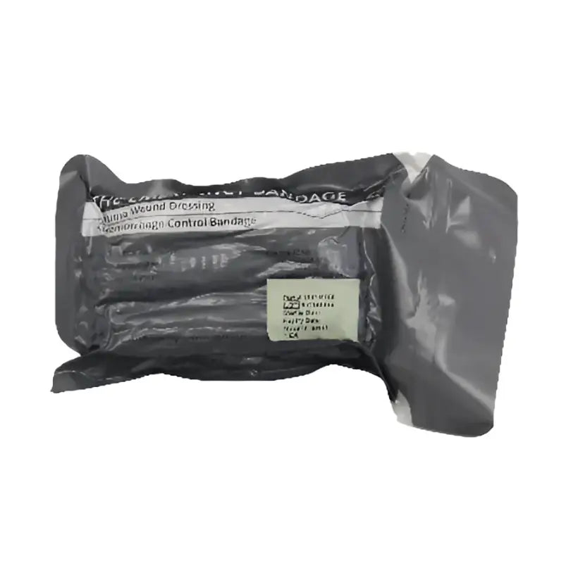 Vacuum-sealed trauma wound dressing for bleeding control in first responder and firefighter kits