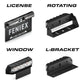 Feniex Q Series Surface Mount Vehicle Lighting Accessories for improved visibility