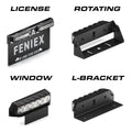 Feniex Q Series Surface Mount Vehicle Lighting Accessories for improved visibility