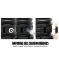 Dual charging system with magnetic charging port on Warrior G4-FL flashlight