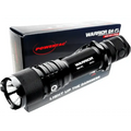 Black Warrior G4-FL flashlight with magnetic charging port and engineered plastic holster box