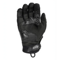 Black tactical Warrior Gloves offering impact protection and reinforced palm for critical situations