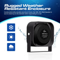 Weather-resistant black UBL 100W Slim Speaker for outdoor sound solutions