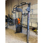 SFE Commercial Functional Trainer with 250lb weight stack and pull-up bar for versatile workouts