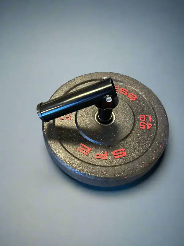 Weight plate with handle for SFE T-Bar Portable Landmine Attachment