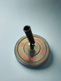 Weight plate with handle for SFE T-Bar Portable Landmine Attachment, enhancing workouts