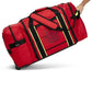 Chief Miller Gear Bags Wheeled Firefighter Jumbo Gear Bag with Reflective Trim and Maltese Cross Apparel