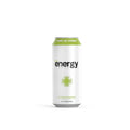 White energy drink can from The Energy Citrus Charge 12 Pack for smooth, crash-free energy