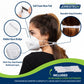 White face mask with strap extenders from 5-Layer KN95 Protective Disposable Face Masks