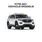 White Ford Explorer police vehicle with Feniex Quantum 2.0 44 GPL Light Bar
