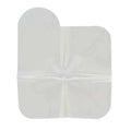 White medical gauze pad for line2design Chest Seal, occlusive dressing for open chest wound