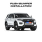White police SUV with push bumper featuring Feniex Quantum 2.0 400 Stick Light for first responders
