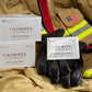 Fire Wipes - Box of 12 with firefighting gloves for skin decontamination wipes