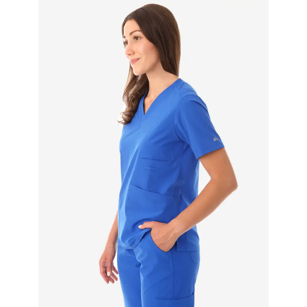 Women’s Four-Pocket Scrub Top - Women’s Scrub Top