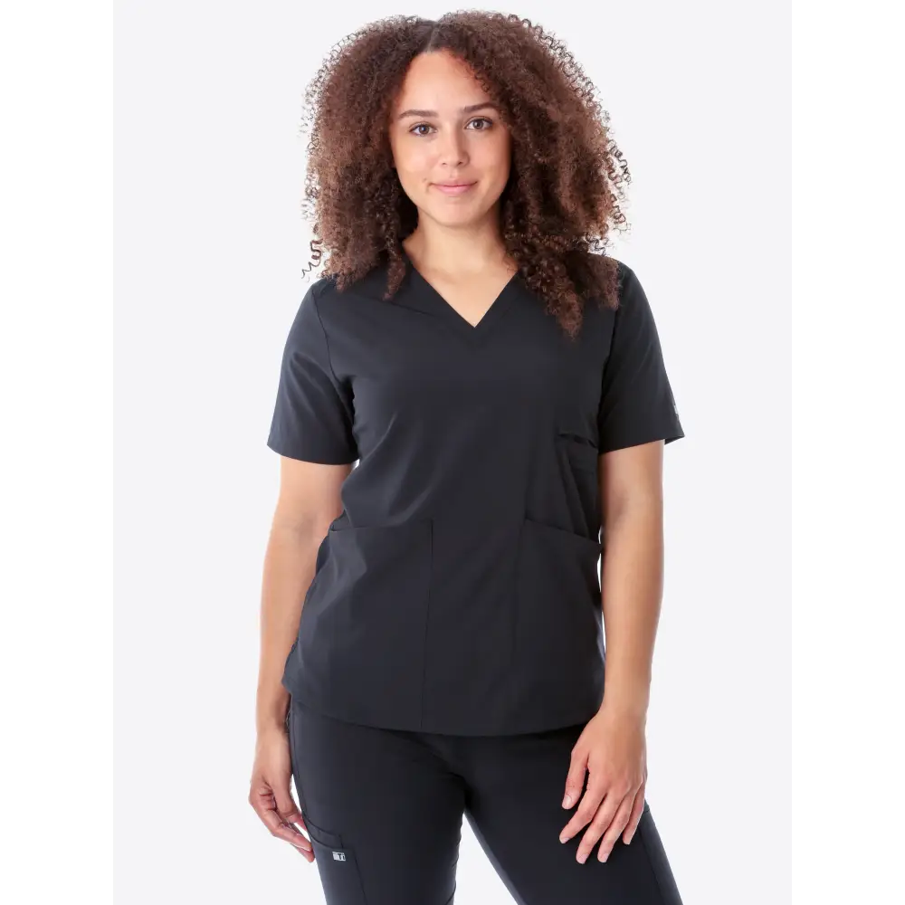 Women’s Four-Pocket Scrub Top - Women’s Scrub Top