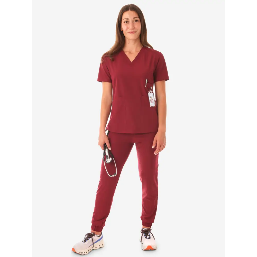 Women’s Four-Pocket Scrub Top - Women’s Scrub Top