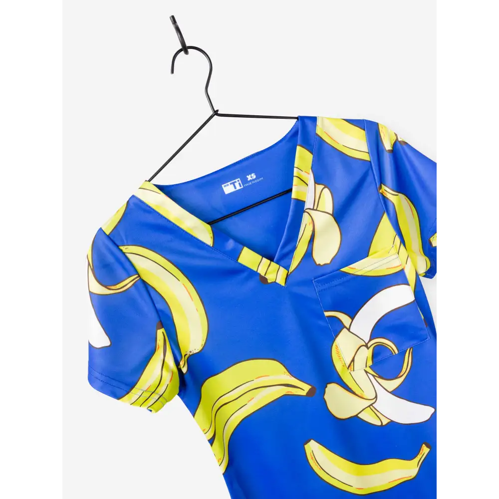 Women’s ’Gone Bananas’ Scrub Top - Women’s Scrub Top