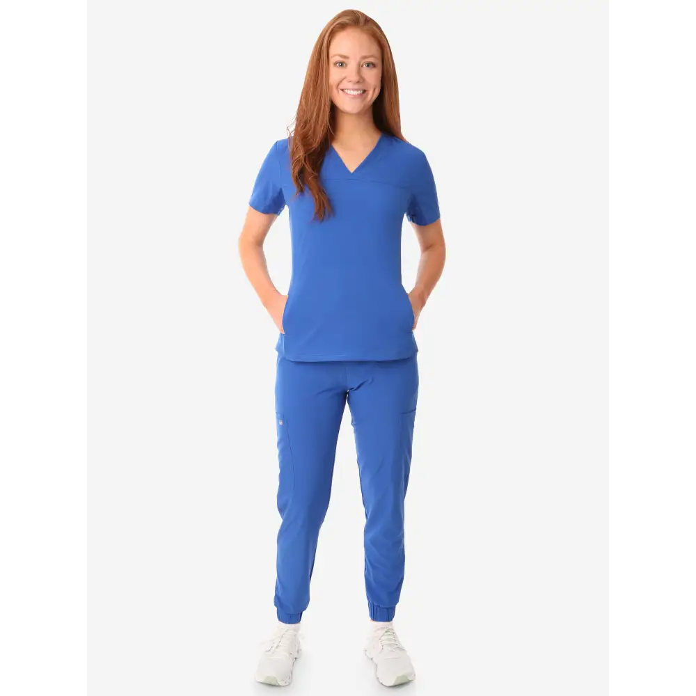 Women’s Stash-Pocket Scrub Top - Women’s Scrub Top