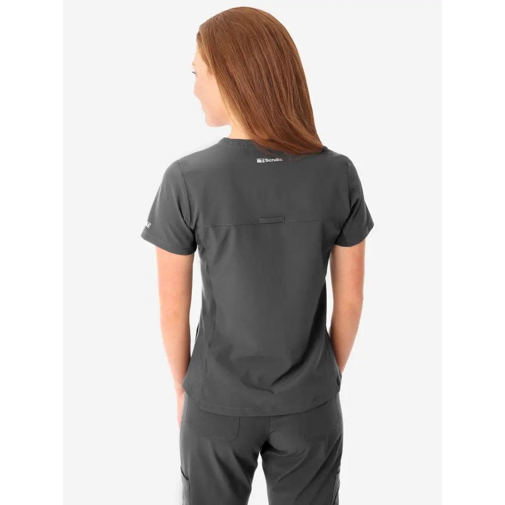 Women’s Stash-Pocket Scrub Top - Women’s Scrub Top