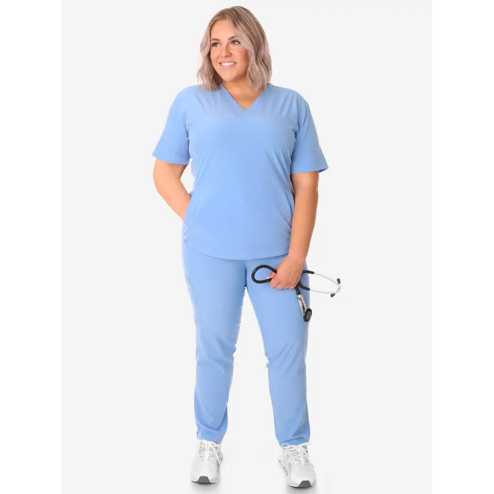 Women’s Stash-Pocket Scrub Top - Women’s Scrub Top