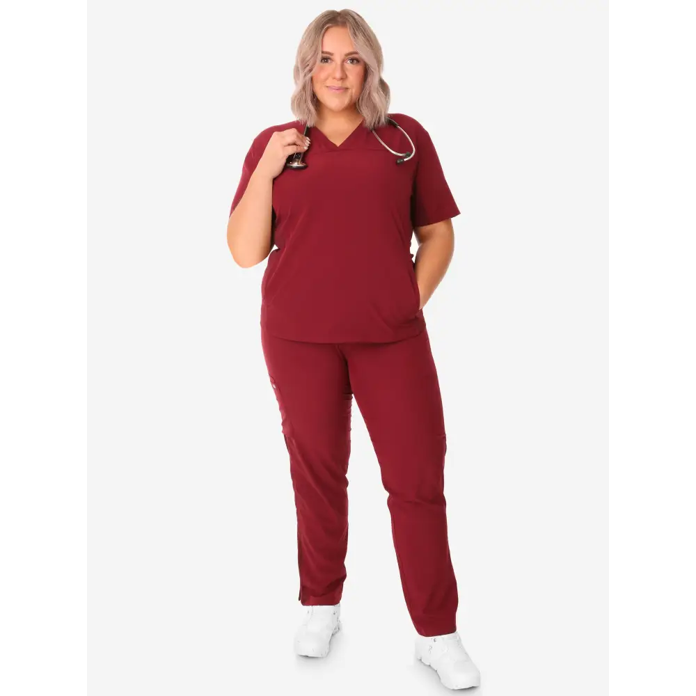 Women’s Stash-Pocket Scrub Top - Women’s Scrub Top