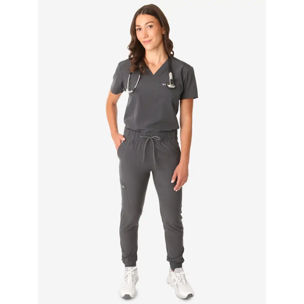 Women’s Tuckable One-Pocket Scrub Top - Women’s Scrub Top