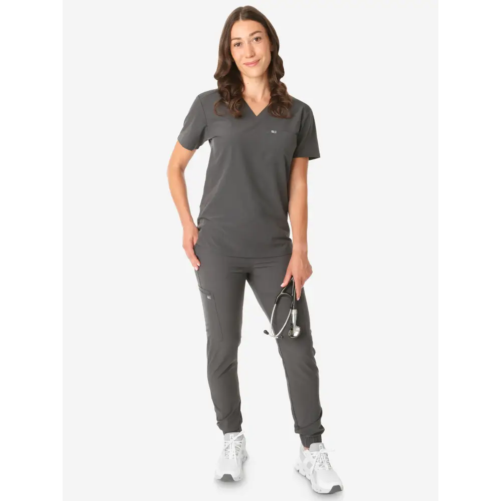 Women’s Tuckable One-Pocket Scrub Top - Women’s Scrub Top