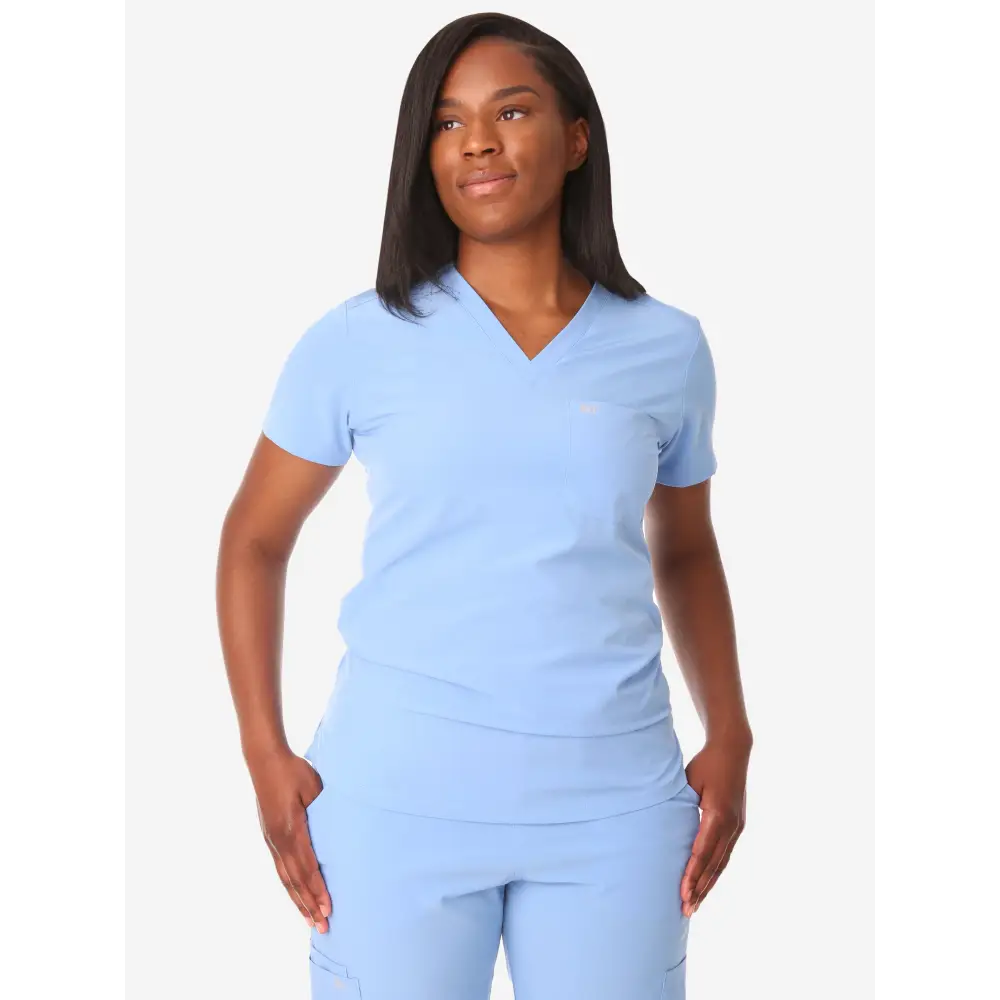 Women’s Tuckable One-Pocket Scrub Top - Women’s Scrub Top