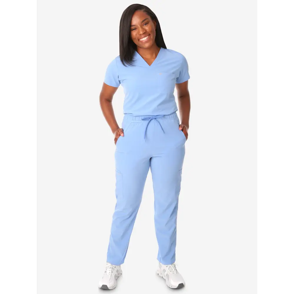 Women’s Tuckable One-Pocket Scrub Top - Women’s Scrub Top