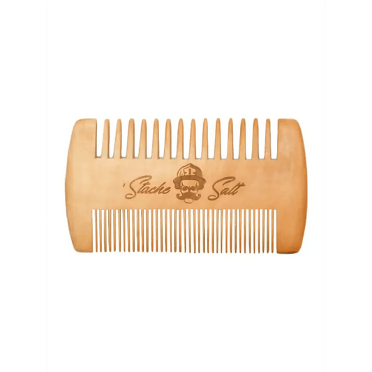 Chief Miller Moustache Wax Wood Moustache and Beard Comb Apparel