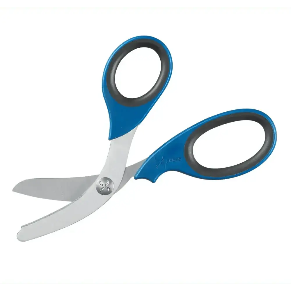 Chief Miller Shears XShear 7.5” Heavy Duty Trauma Shears. Blue and Gray Handles, Stainless Steel Uncoated Blades, For the Professional Emergency Provider Apparel