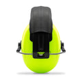 Yellow and black 27dB NRR Noise Cancelling Hearing Protection Earmuffs for safety
