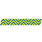 Yellow chevron stripe border on BLUE/YELLOW CHEVRON STRIPE REFLECTIVE HELMET packaging