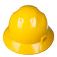 Full Brim Safety Hard Hat with 4 Point Suspension meets ANSI Z89 standards