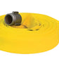 Yellow polyurethane lined lightweight Forest Lite™ Type 2 wildland hose with metal connectors