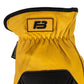 Yellow leather work glove from Diesel Work Gloves 2.0 Elite with goatskin outer layer and superior dexterity