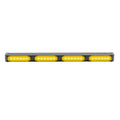 Yellow LED light bar on UBL U-Lite 400 Stick Light suitable for first responders and firefighters
