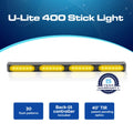 Yellow LED stick light for firefighters and first responders UBL U-Lite 400 Stick Light