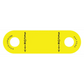 Yellow plastic security seal for SECURITY DoorJamm, ideal for first responders’ needs