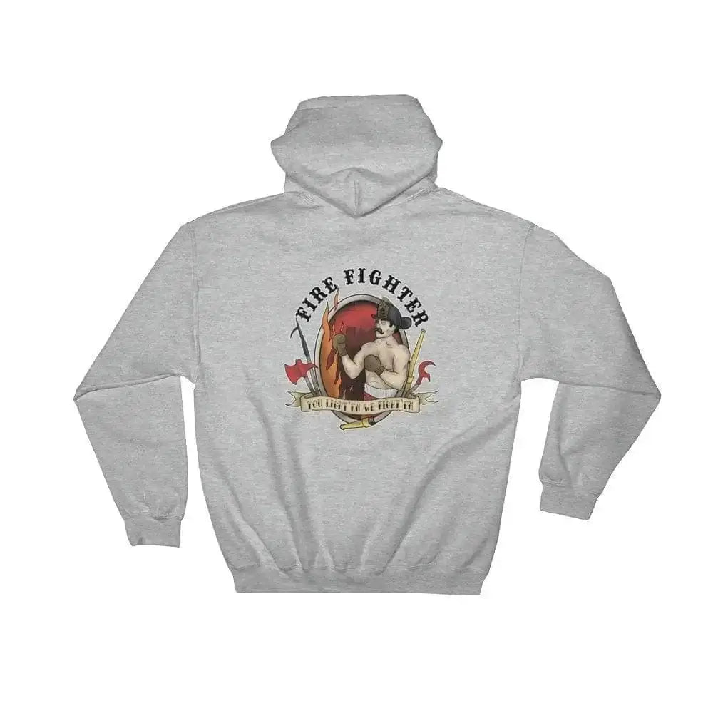 Chief Miller Shirt You Light'em We Fight'em - Hoodie (logo on back) Apparel