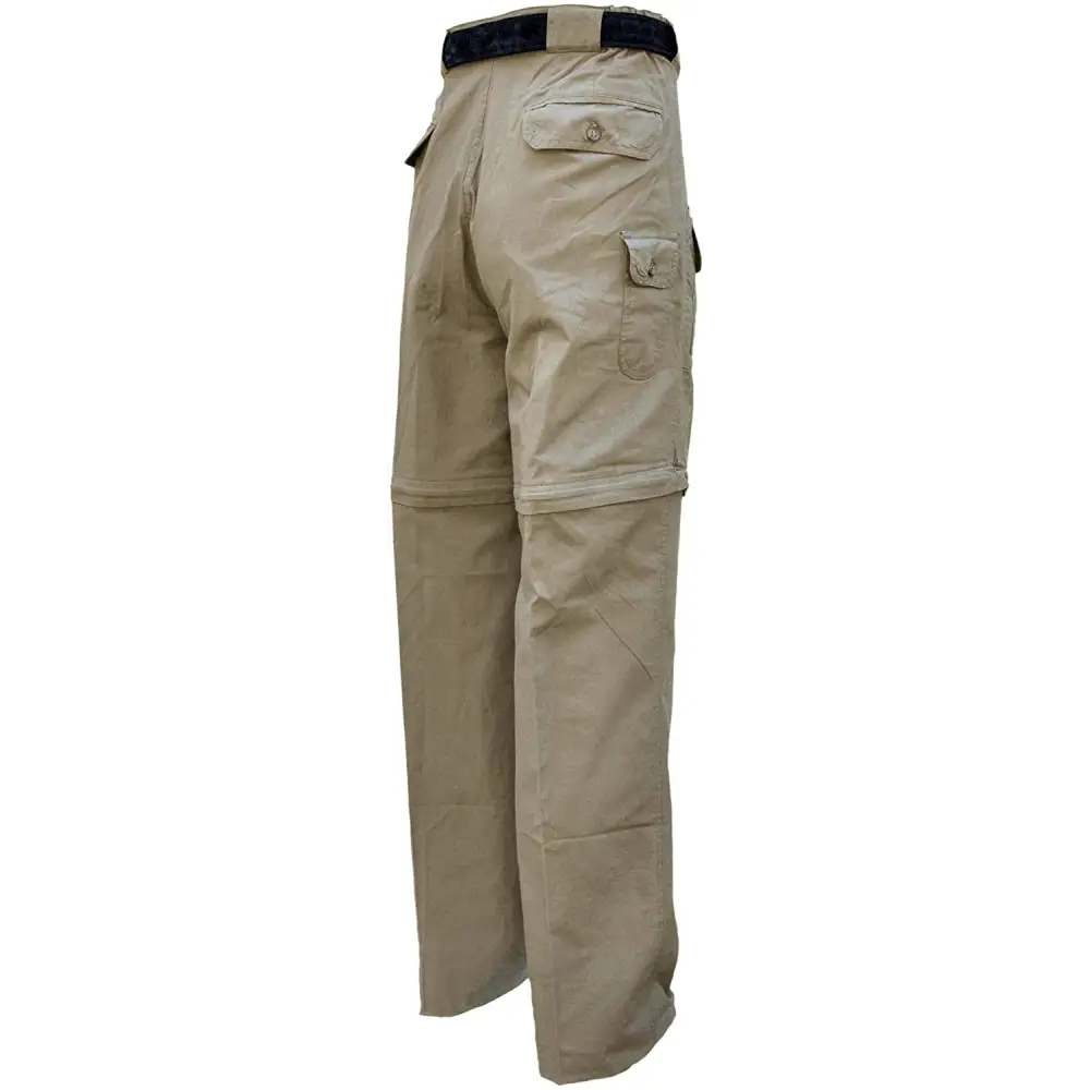 Zambezi Convertible Zip off Safari Pants for Men - Chief Miller Apparel