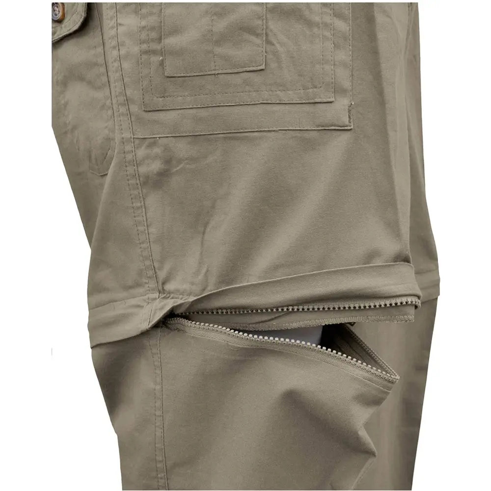 Zambezi Convertible Zip off Safari Pants for Men - Chief Miller Apparel