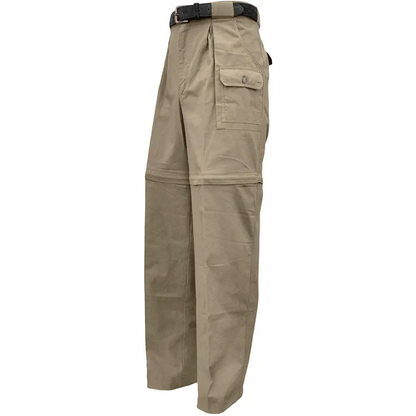 Zambezi Convertible Zip off Safari Pants for Men - Chief Miller Apparel