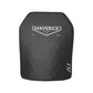 Black body armor plate made of aluminum oxide ceramic for high-level protection